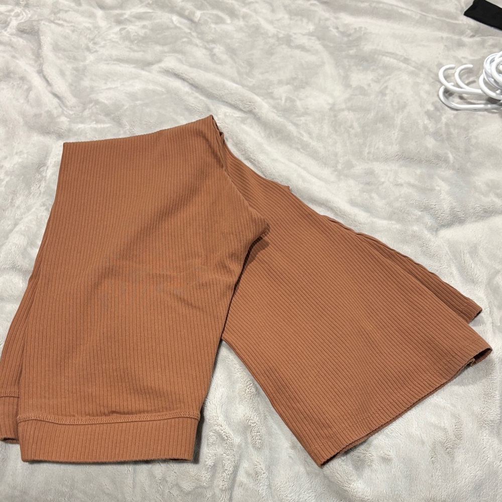 PINK Victoria's Secret Tan Boot Cut Pants